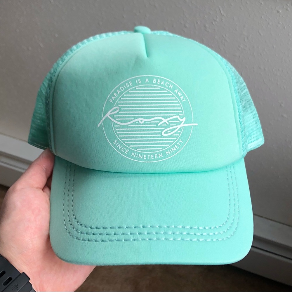 Aqua Roxy Ball Cap